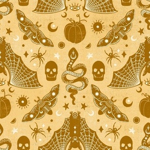 Gothic Halloween All Honey Gold by Angel Gerardo