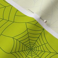 Spiderwebs - acid green