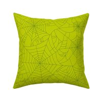 Spiderwebs - acid green