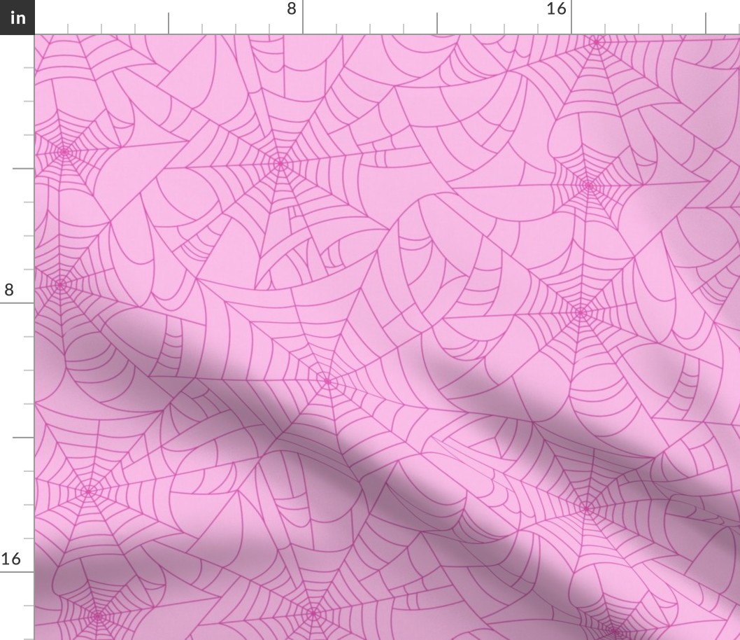 Spiderwebs - Bubblegum Pink
