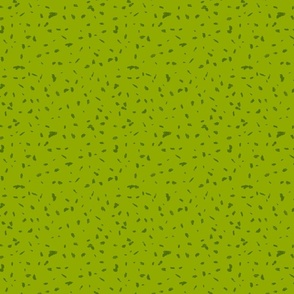Speckled- lime green