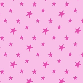 Stars - Bubblegum Pink