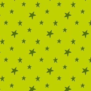 Stars - acid green