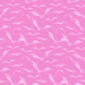Bats - bubblegum pink
