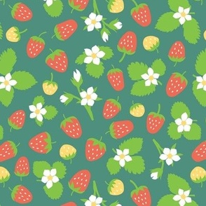 Strawberry Patch - Green