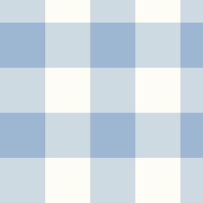 Blue Buffalo Check Fabric, Wallpaper and Home Decor | Spoonflower