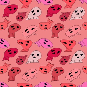 Pop Punk Skull Pattern