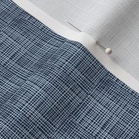 patchwork weave, light blue on navy