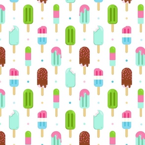 Sweet Summer Popsicles and Dots 