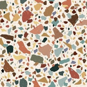 terrazzo warm multi boho