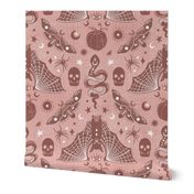 Gothic Halloween All Rose Pinks by Angel Gerardo - Large Scale