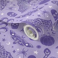 Gothic Halloween All Amethyst Purple by Angel Gerardo