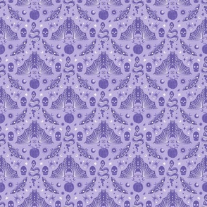 Gothic Halloween All Amethyst Purple by Angel Gerardo - Small Scale