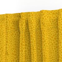 Golden yellow pebble pattern, small-medium scale