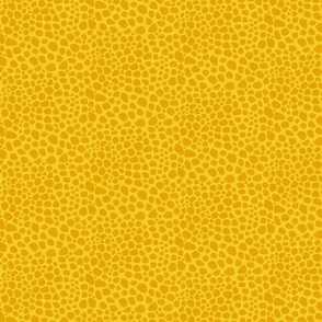 Golden yellow pebble pattern, small-medium scale