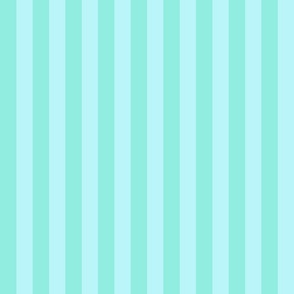 1" colorful cabana (mint green and pale blue)