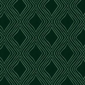 small - Diamond lattice- deepest green