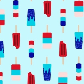 Patriotic Popsicles, small scale