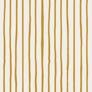 Cream and Yellow Vertical Stripes (24" / Jumbo)