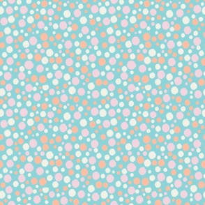 Cutesy Dots- Blue