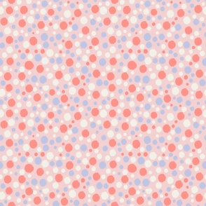 Cutesy Dots- pink and red