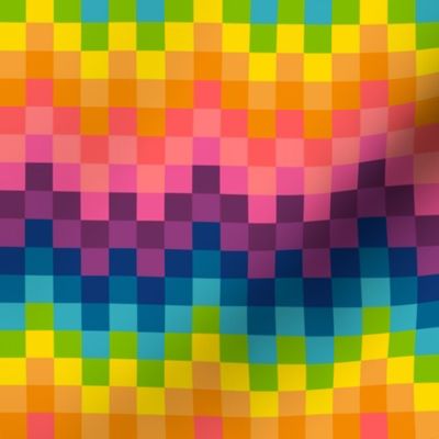 Scalloped Rainbow - medium scale
