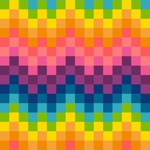 Scalloped Rainbow - medium scale