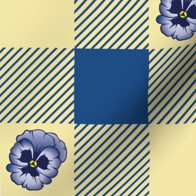 Pansy Check - Azure