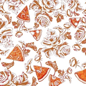 Coppery Pizza Toile