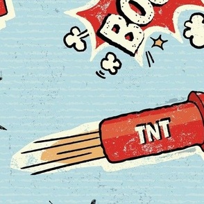 TNT Cartoon Explosives - Sky - Jumbo