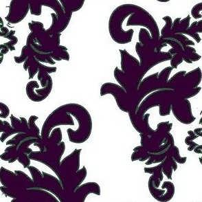 Halloween Damask 