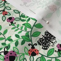 Small Scale In Bloom Solids Design Challenge - Lady Bug Riot