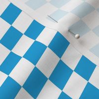 Oktoberfest Bavarian Beer Festival Blue and White Small Diagonal Diamond Pattern