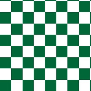 $ Emerald green and off-white checkerboard pattern for kids apparel, back to school apparel, home decor, bedroom linen