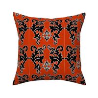 Halloween Damask 