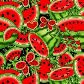 watermelon tumblr theme