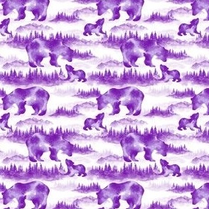 Bear Mountains purple