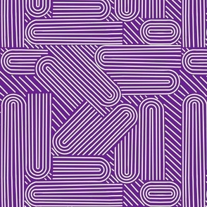 Lines Lines Lines Purple