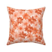 Peach Monotone Floral (Medium)