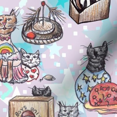 Kidult - Cat Pajama Party 
