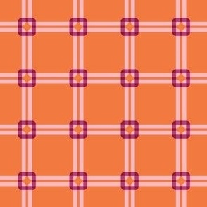 S | Tablecloth in Berry Orange