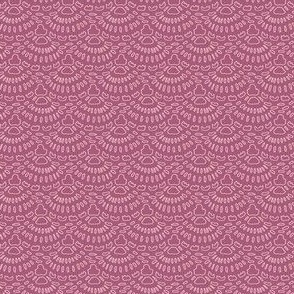 S | Crochet Lace in Berry Purple