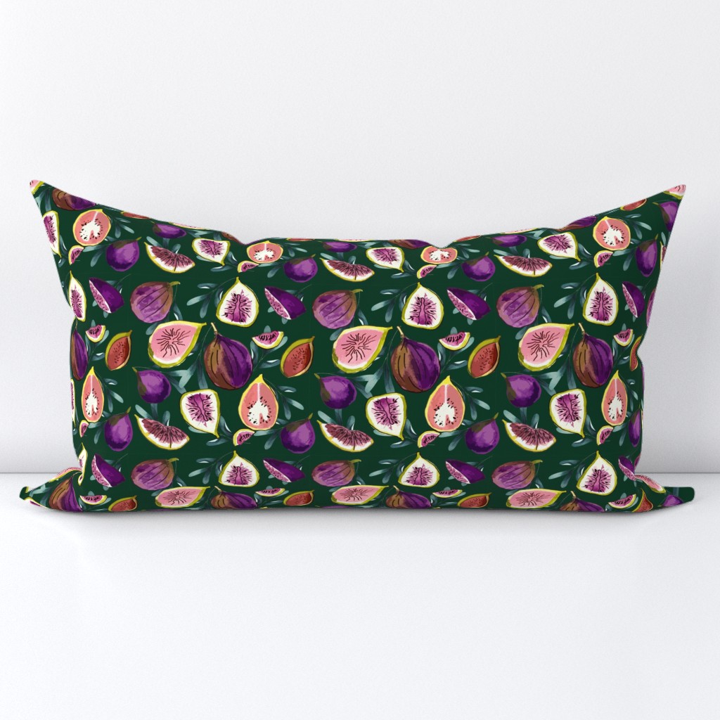 figs seamless pattern