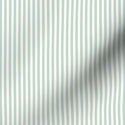 Extra small Cabana stripe - sea glass green on cream white - Candy stripe - Awning stripes - Striped wallpaper - Summer beach nautical resort coastal poolside vacation tropical seaside maritime island sailor oceanic french riviera sunbrella palm boardwalk