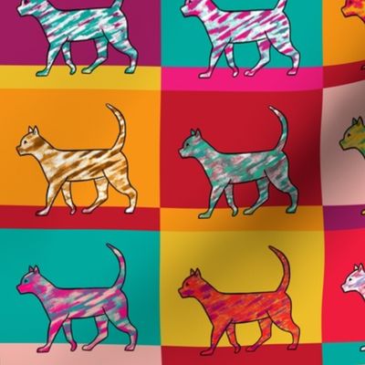 kidult colorful cats | medium