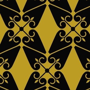 Decorate Swirls - yellow
