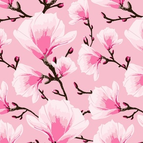 3114 large - Magnolia Sunrise - petal pink