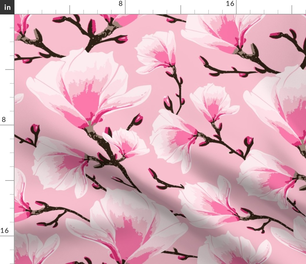 3114 large - Magnolia Sunrise - petal pink