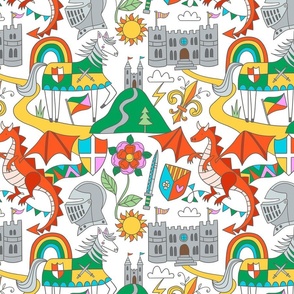 Colouring in Castles