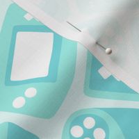  Video Game Controllers in Teal 2X